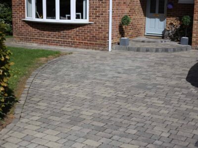 Grey block paving driveway ideas Fakesville