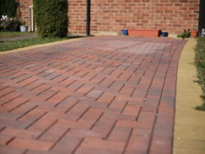 Fakesville block paving driveway