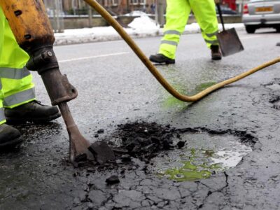 Fakesville tarmac pothole repair