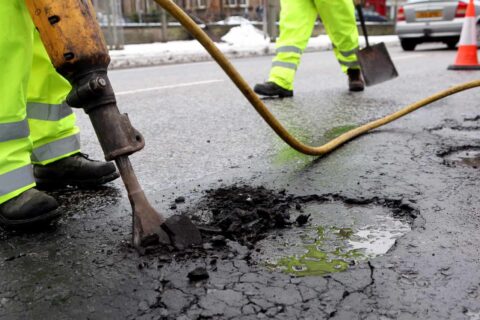 Pothole Repairs & Filling Specialists in Fakesville