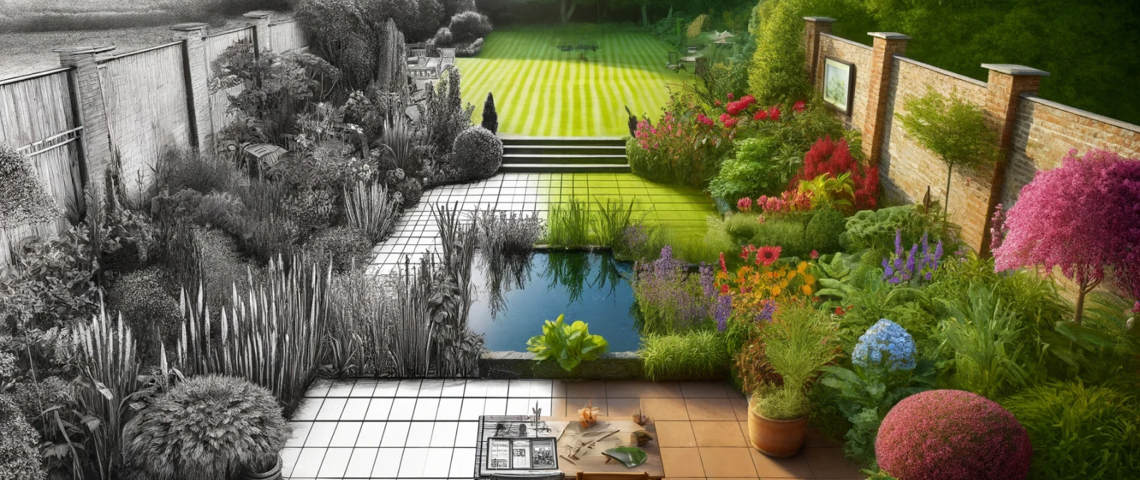 Landscaping design service near London