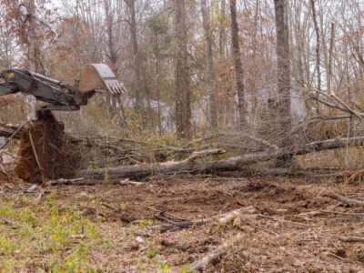 site clearing and excavation Fakesville